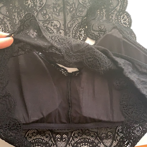 Zenana outfitters bralette 1xl black lace - Picture 3 of 5